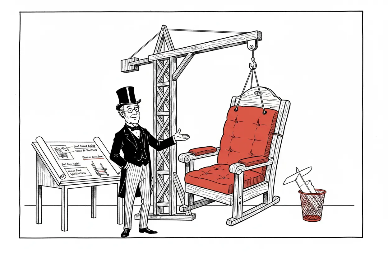 错位的工程师:座椅不是飞行的秘密